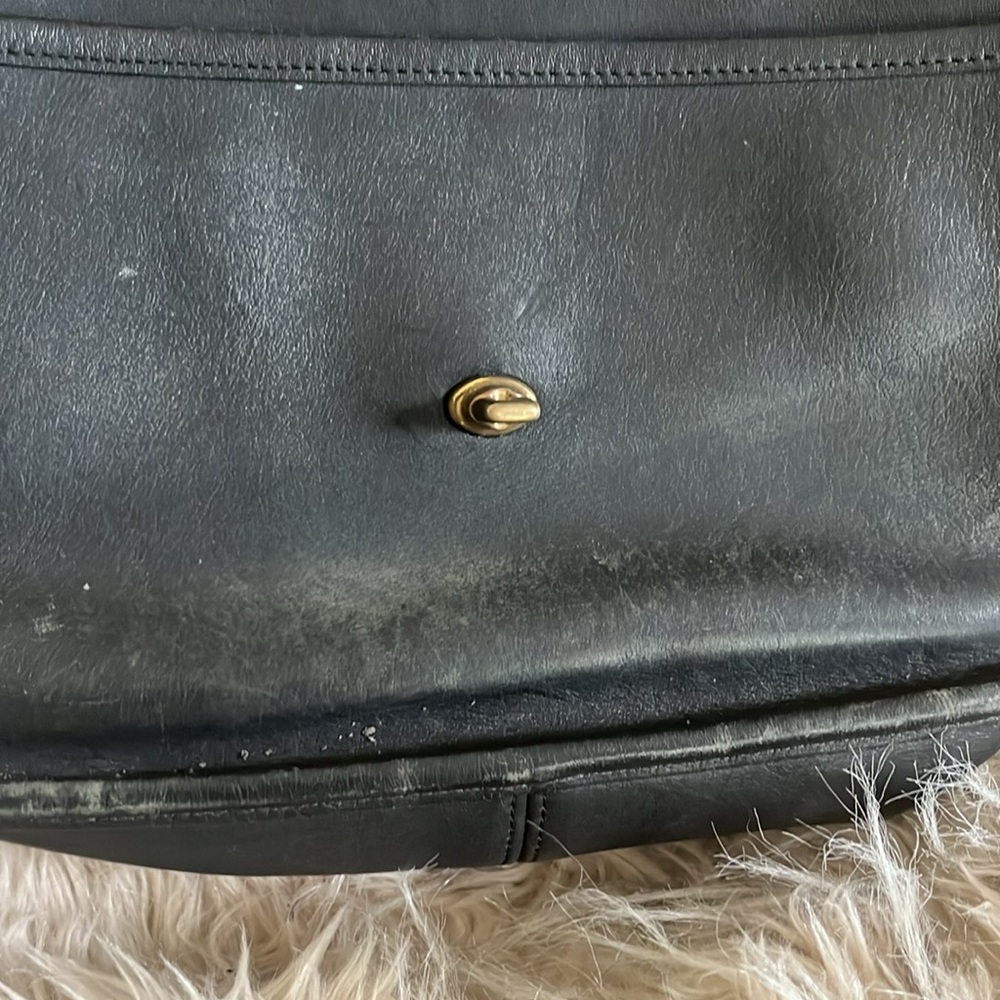 Coach Black Leather Crossbody Bag - Picture 2 of 4